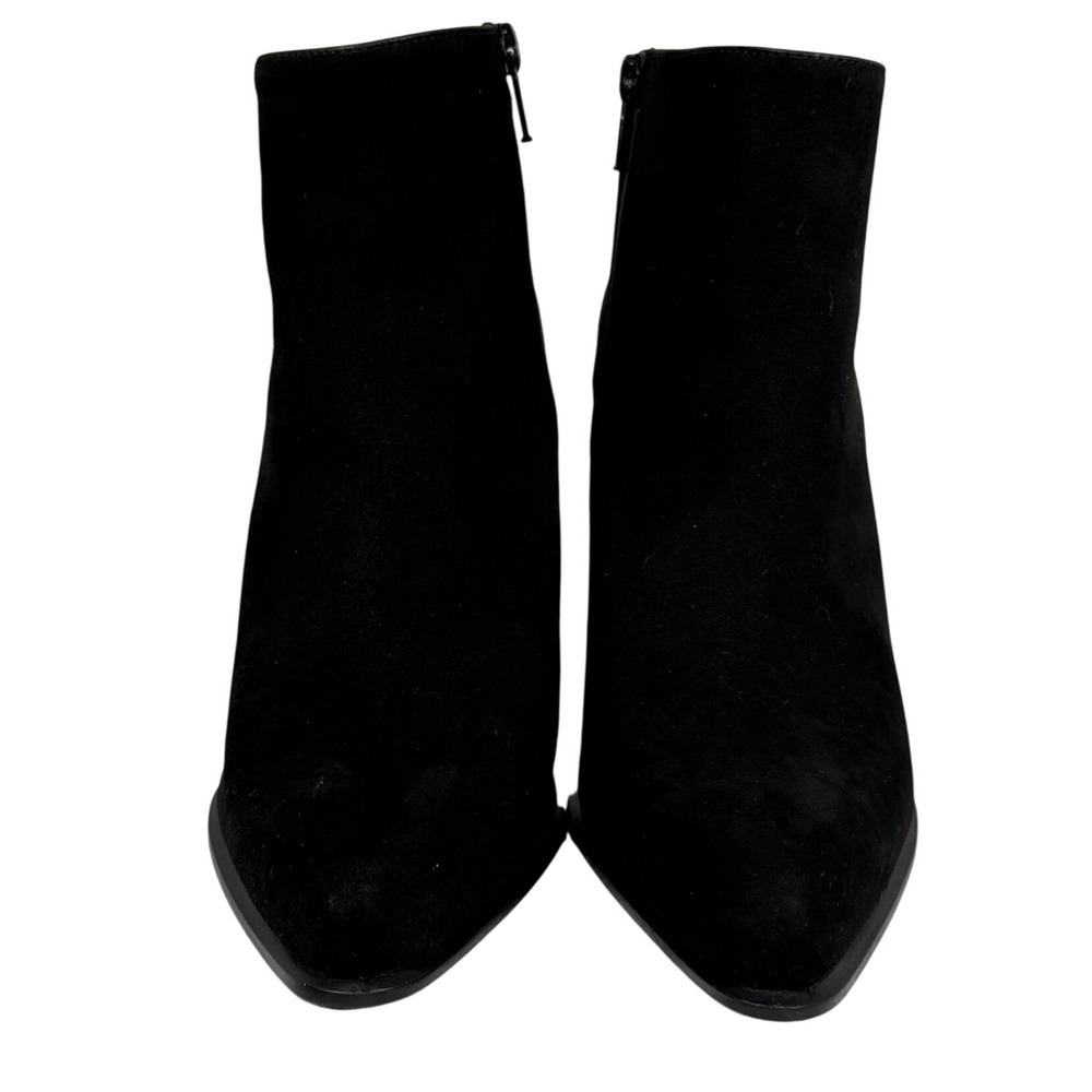 PRADA Black Suede Booties, Size 8 - Picture 5 of 15
